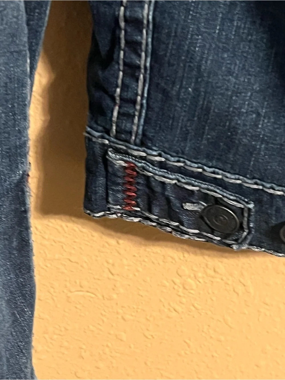 New True Religion jacket and jeans set sz large 38/32